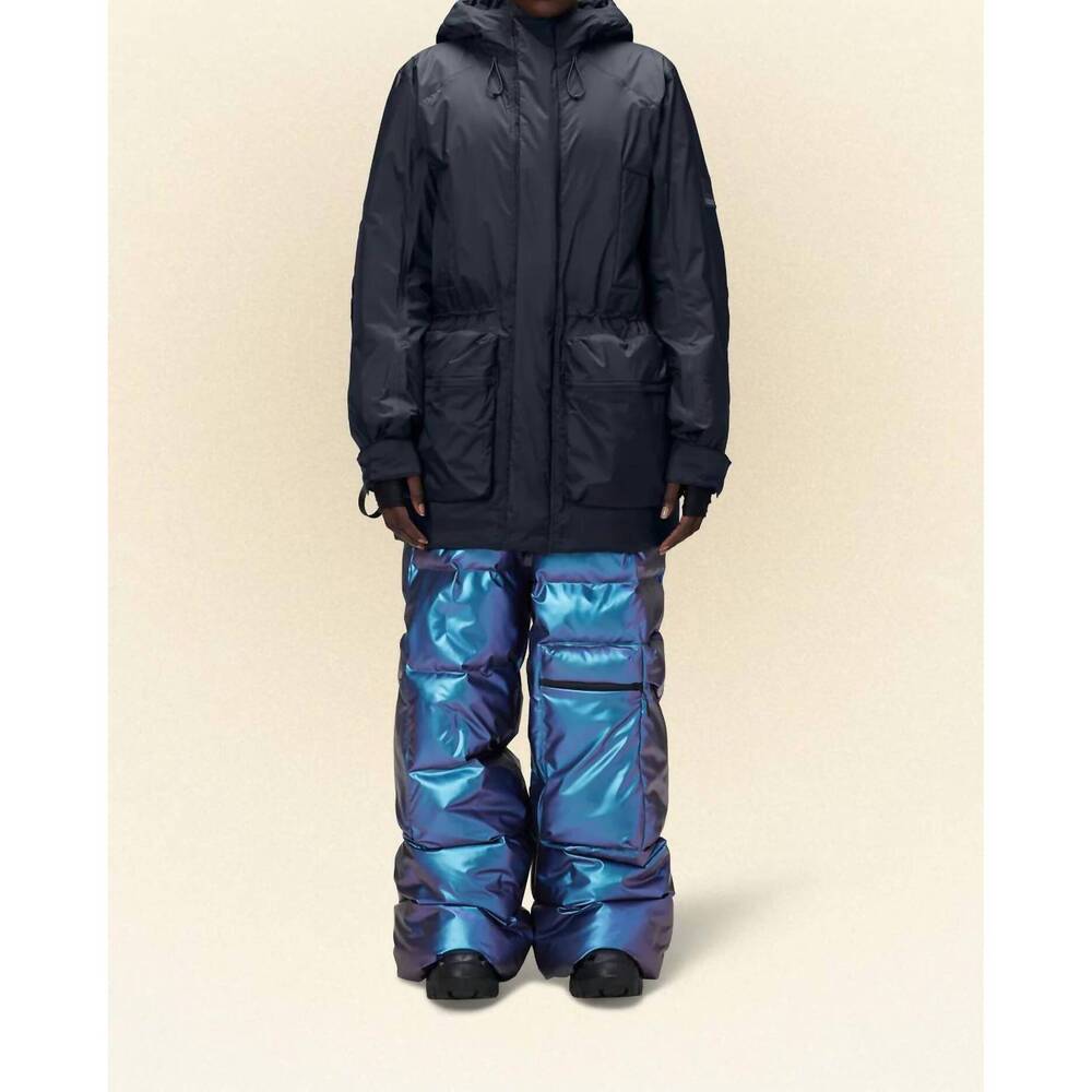 NEW RAINS unisex vardo parka winter coat in navy